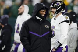 Lamar Jackson at Practice for the Ravens as Baltimore Prepares for Pittsburgh Showdown Lamar Jackson at Practice for the Ravens as Baltimore Prepares for Pittsburgh Showdown